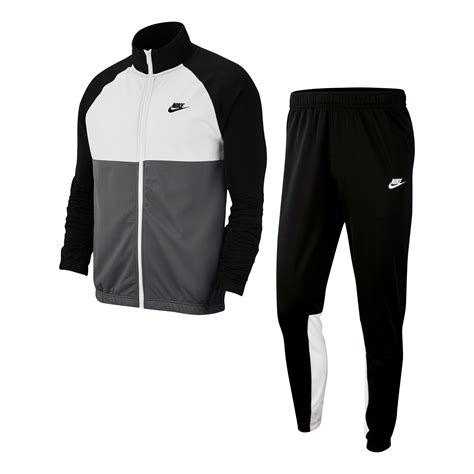 nike schwarz weiß jogginganzug|Trainingsanzüge für Herren .